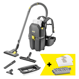 Akku-Rucksacksauger Profi Kärcher BVL 5/1 Bp Black HEPA Go!Further